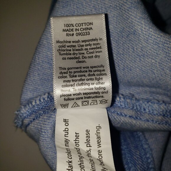 PacSun Scalloped Denim Mini Skirt Women’s Size 26 Light Wash Blue Denim Back Zip - Picture 4 of 14